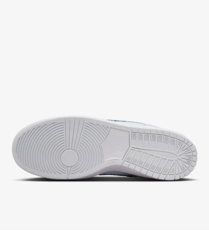 Nicole Hause x Nike SB Dunk Low White/University Blue-White US Size Shoes