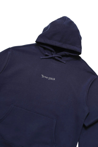 free jazz Classic Hoodie Navy jumper sweater