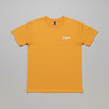 KINGPIN SKATE SUPPLY S/S TEE SHIRT YELLOW SHOELACE PRINT