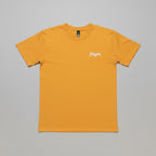 KINGPIN SKATE SUPPLY S/S TEE SHIRT YELLOW SHOELACE PRINT