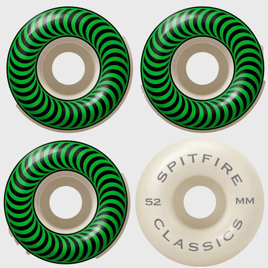 Spitfire Wheels Classics 52mm 99d Green Swirl