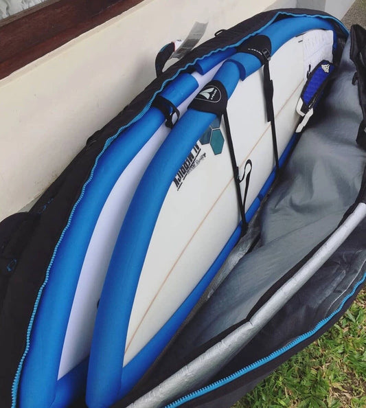 A FRAME SURFBOARD PROTECTION BLUE HIGH DENSITY FOAM SURF