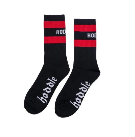 Hoddle HODDLE OLD ENGLISH SOCKS BLACK