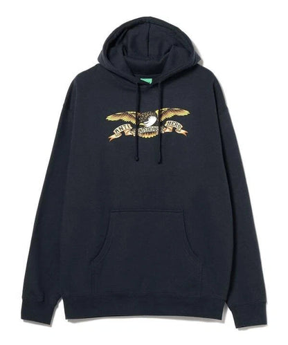 Anti Hero Hood Eagle black blue jumper sweater hoody hoodie