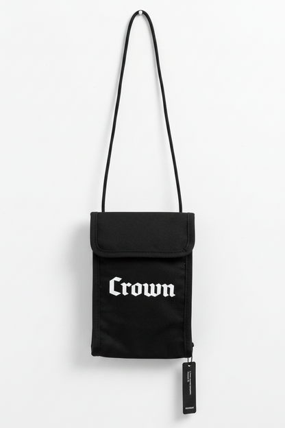 Crown OG Print Camera Bag - Black / White
