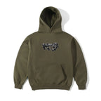 Butter Goods Character Pull Over Army Hoodie Hood Fleece Buttergoods