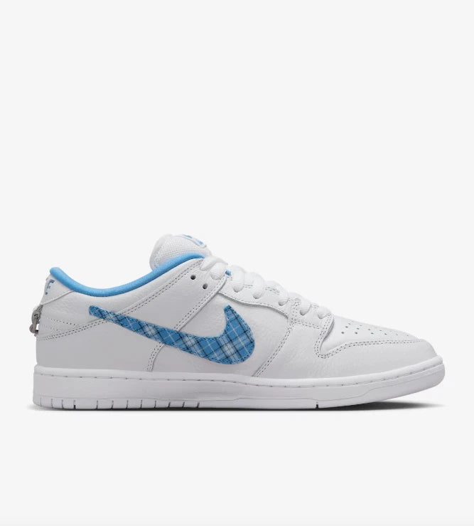 Nicole Hause x Nike SB Dunk Low White/University Blue-White US Size Shoes
