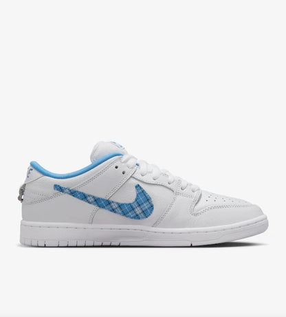 Nicole Hause x Nike SB Dunk Low White/University Blue-White US Size Shoes