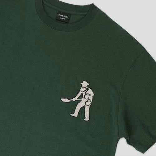 Pass Port ACE &amp; SPADE Tee FOREST GREEN Pass~Port Passport