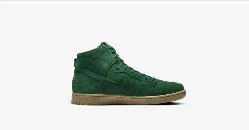 NIKE SB ZOOM DUNK HIGH PRO DECON GORGE GREEN / BLACK DQ4489 300 Shoe