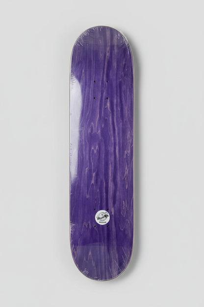 Say When Logo White / Black Skateboard Deck