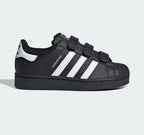 Adidas Superstar Ii Cf Kids Shoes Black White