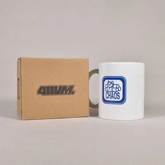 411vm chaos MUG WHITE coffee cup