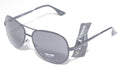Zoo York Metal Aviator Sunglasses Black