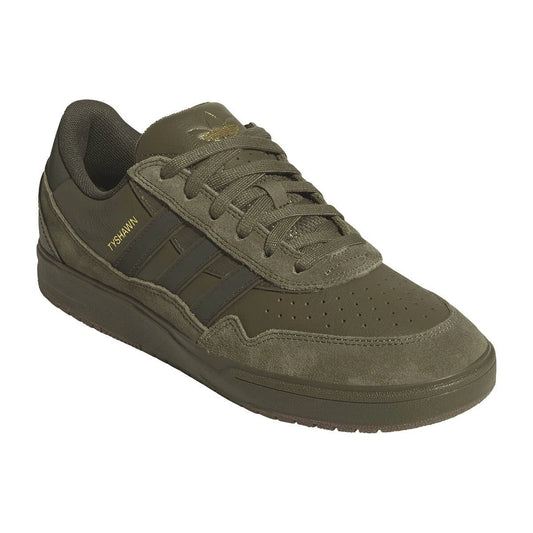 Adidas Tyshawn 2 Skate Shoes Olive Strata Gum