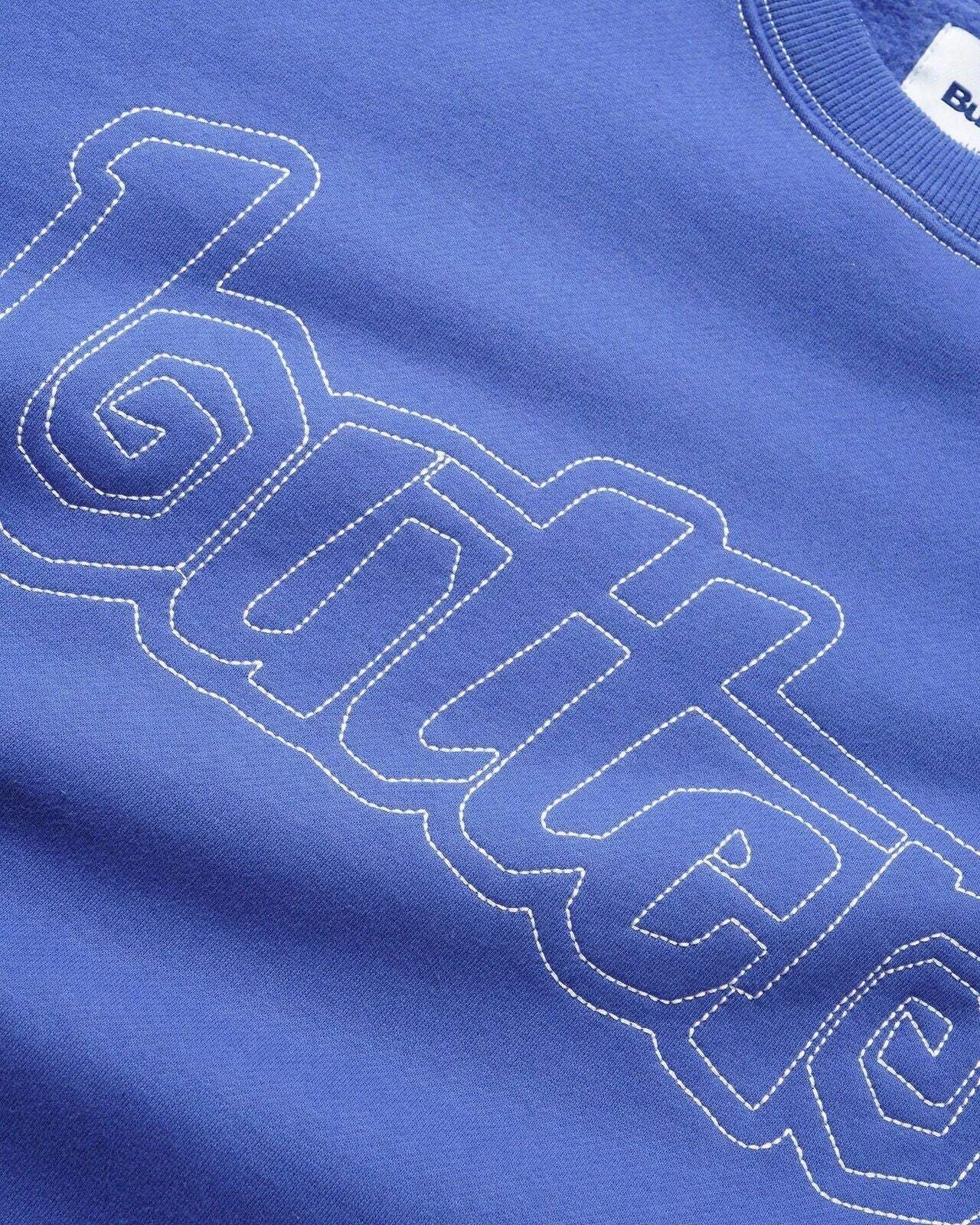 Butter Goods - Swirl Crewneck, Ocean blue pullover Buttergoods Jumper
