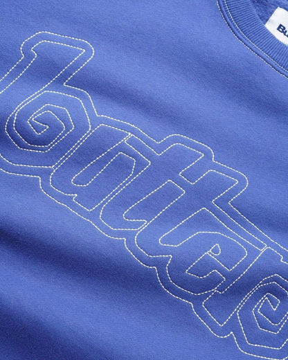 Butter Goods - Swirl Crewneck, Ocean blue pullover Buttergoods Jumper