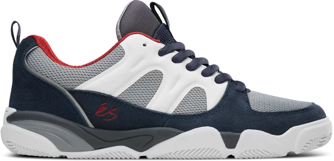 ES FOOTWEAR SHOES SILO Navy / White / Grey SKATEBOARD SHOES Mens US sizes