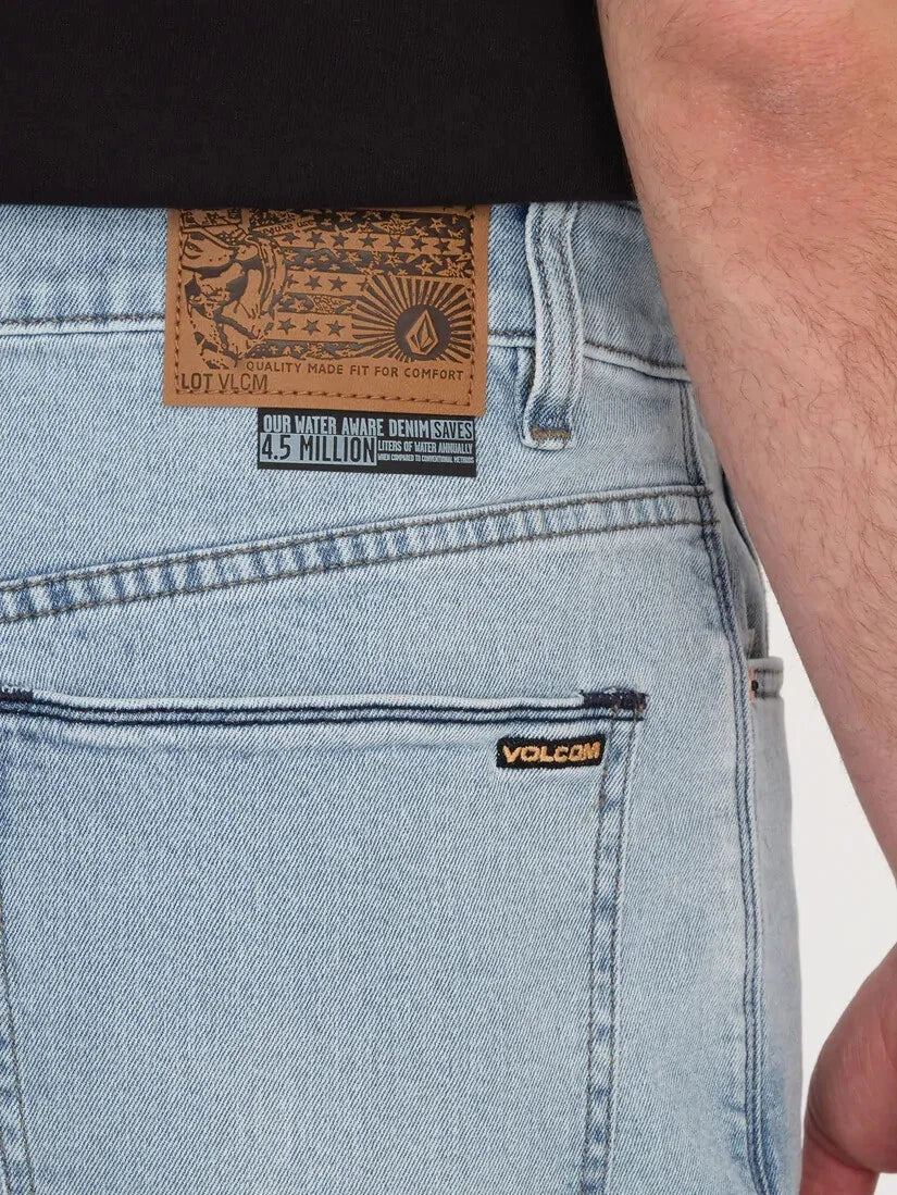 Volcom - Billow Denim Shorts Indigo Desert Dirt A2012200
