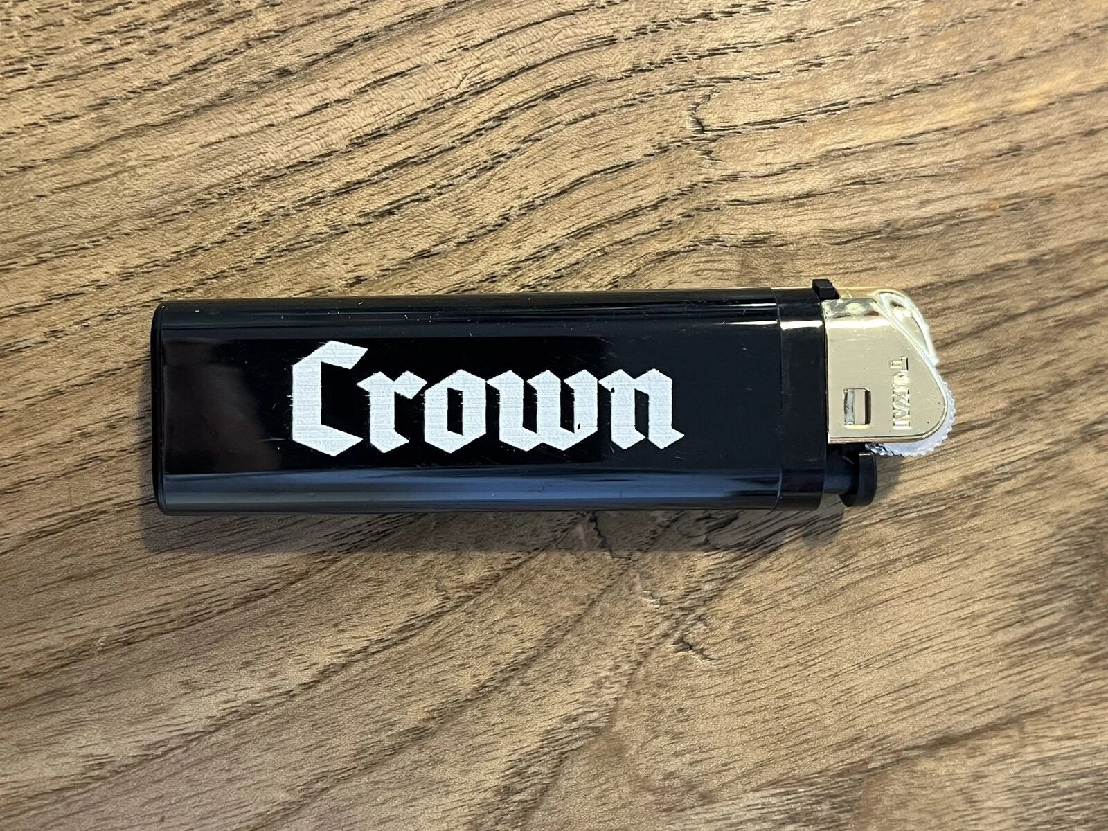 CROWN LOGO LIGHTER BLACK New Aust Seller Skate Shop