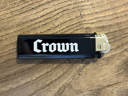 CROWN LOGO LIGHTER BLACK New Aust Seller Skate Shop