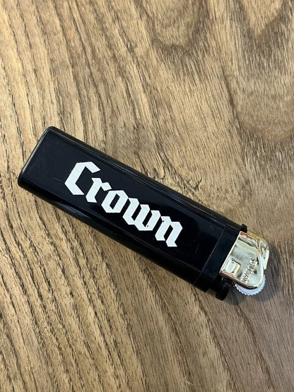 CROWN LOGO LIGHTER BLACK New Aust Seller Skate Shop