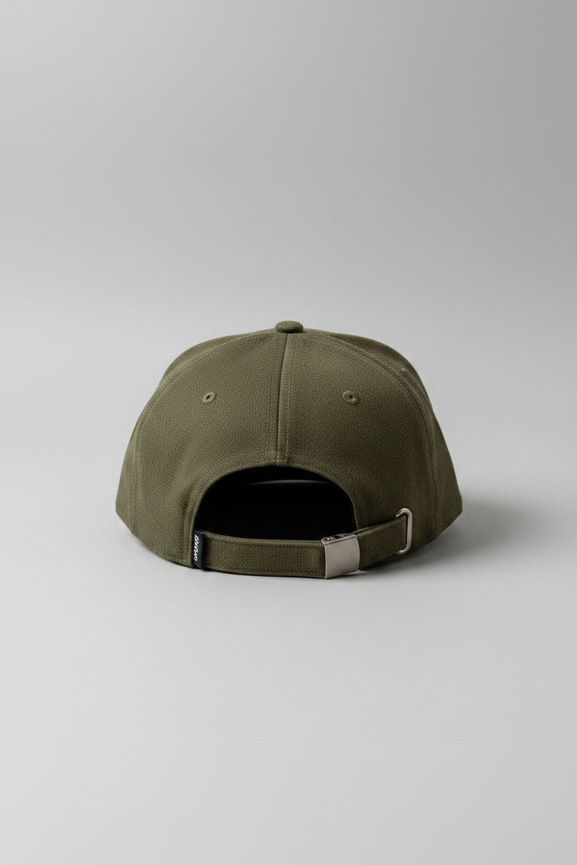 Crown Hugo 6 Panel Cap - Olive
