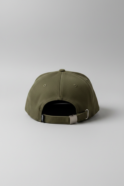 Crown Hugo 6 Panel Cap - Olive