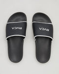 RVCA Slides Black Men's Casual Beach Sandals