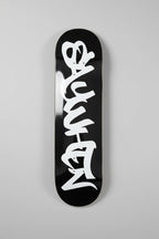 Say When Logo Black / White Skateboard Deck