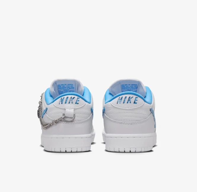 Nicole Hause x Nike SB Dunk Low White/University Blue-White US Size Shoes