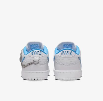 Nicole Hause x Nike SB Dunk Low White/University Blue-White US Size Shoes