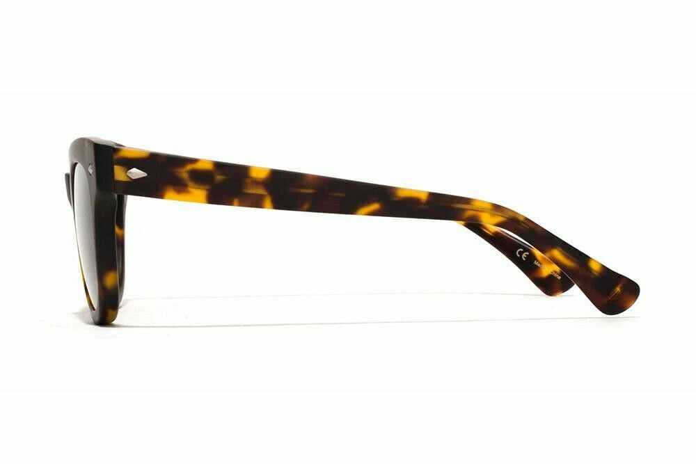 EPOKHE Dylan Sunglasses DARK TORTOISE MATTE GREEN Lens