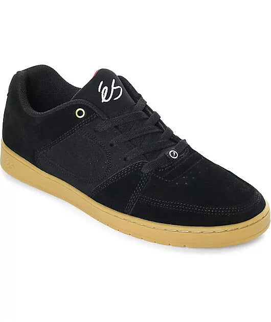 ES ACCEL SLIM BLACK GUM SKATEBOARD SHOES