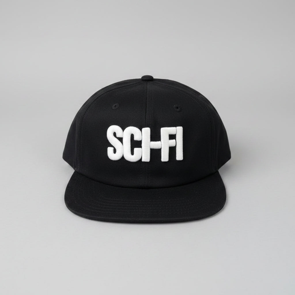Sci Fi - black Cap Hat strap Back hat