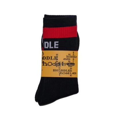 Hoddle HODDLE OLD ENGLISH SOCKS BLACK