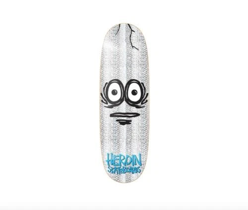 Heroin - Very Big Holo Egg 10.0" Shaped Deck Skateboard Skate Board