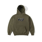 Butter Goods Character Pull Over Army Hoodie Hood Fleece Buttergoods