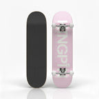 Kingpin Skate Supply Complete OG Logo Pastel Pink 7.25" Mini