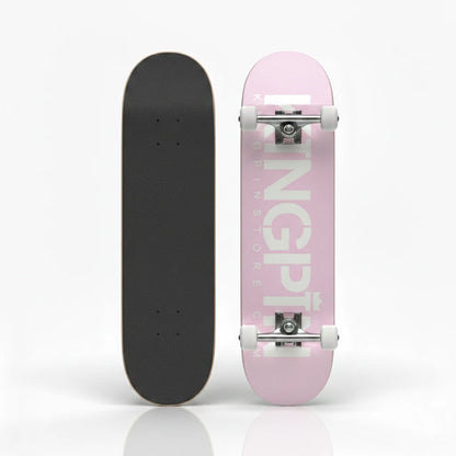 Kingpin Skate Supply Complete OG Logo Pastel Pink 7.25" Mini
