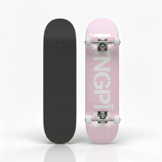 Kingpin Skate Supply Complete OG Logo Pastel Pink 7.25" Mini