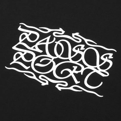 Pass Port - Calligraphy Tee Black Pass~Port Passport T-shirt