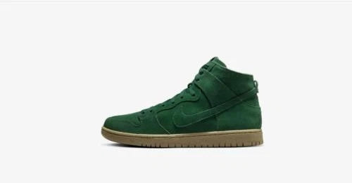 NIKE SB ZOOM DUNK HIGH PRO DECON GORGE GREEN / BLACK DQ4489 300 Shoe