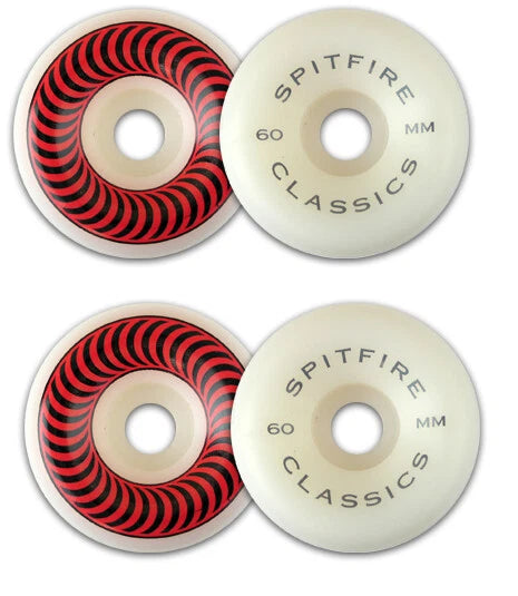 Spitfire Wheels Classics 60mm 99d Red Swirl
