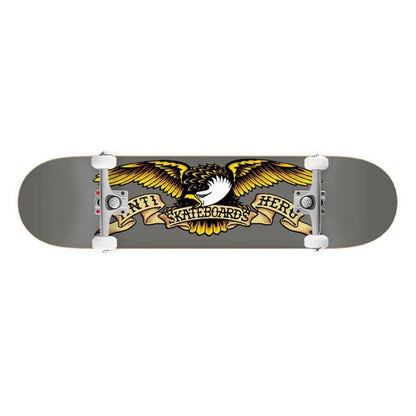 Anti Hero Skateboard Complete Classic Eagle 8.25" Grey