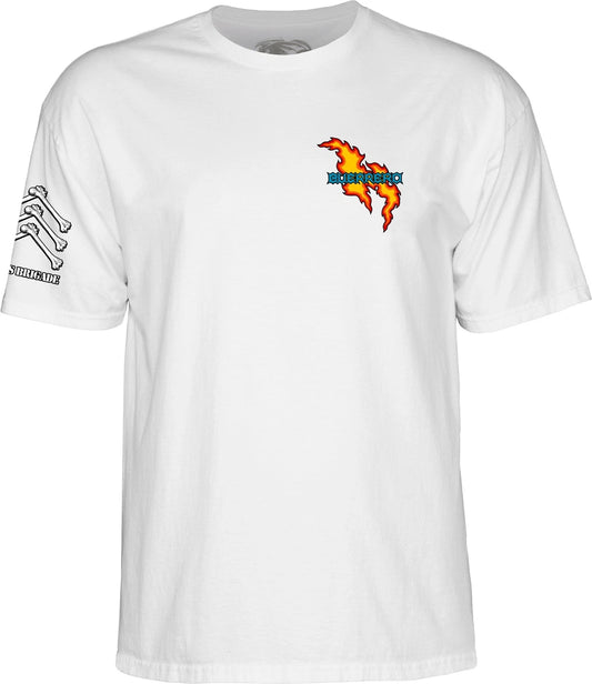 Powell Peralta Tee Tommy Guerrero White Bones Brigade Reissue T-Shirt