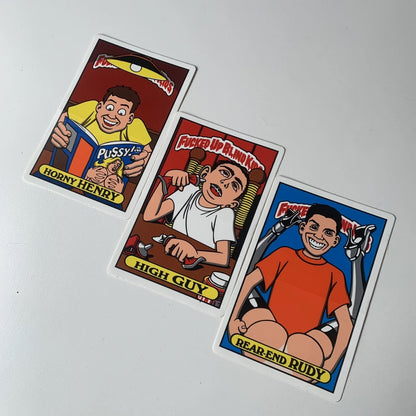 Blind Skateboards Reissue Fuked Up Blind Kids Stickers Collectors Full Set
