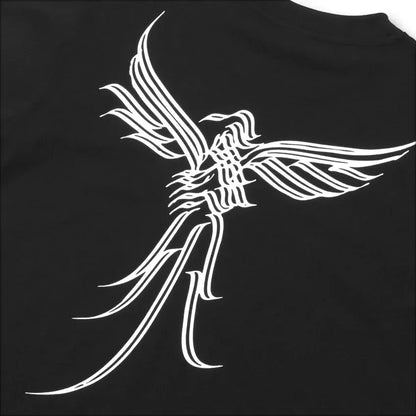 Pass Port - Calligraphy Tee Black Pass~Port Passport T-shirt