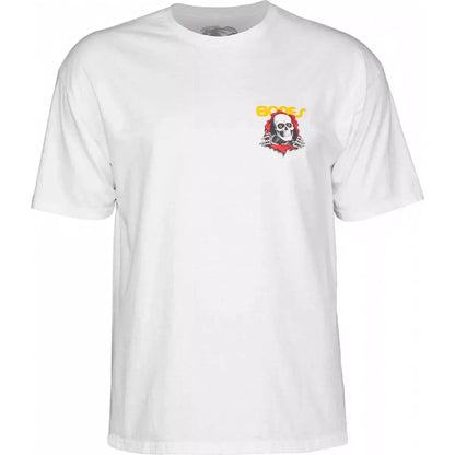 POWELL PERALTA RIPPER WHITE TEE SKATE SKATEBOARD NEW AUST SELLER BONES
