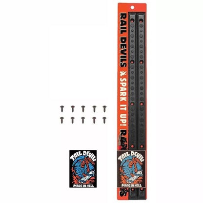Tail Devils Sparking Rail Devils BLACK Skateboard Rails